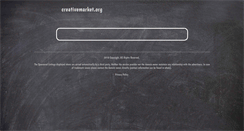 Desktop Screenshot of creativemarket.org