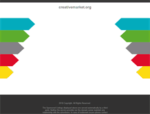 Tablet Screenshot of creativemarket.org